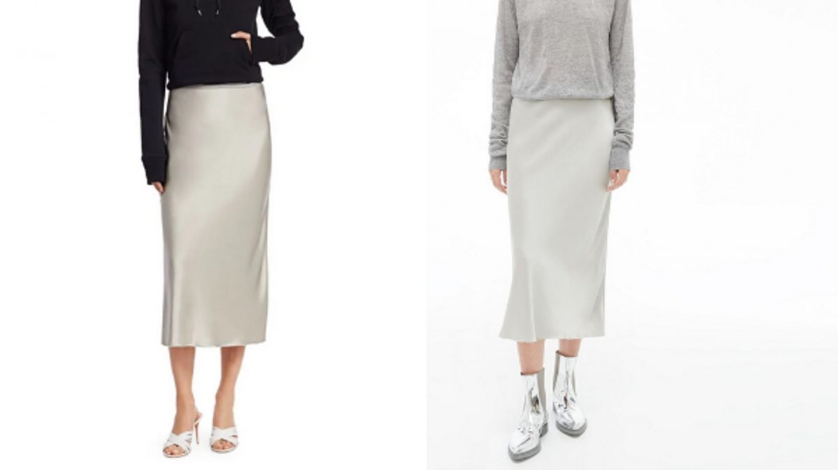 Satin Midi Skirts: The Difference Between Cheap And Expensive