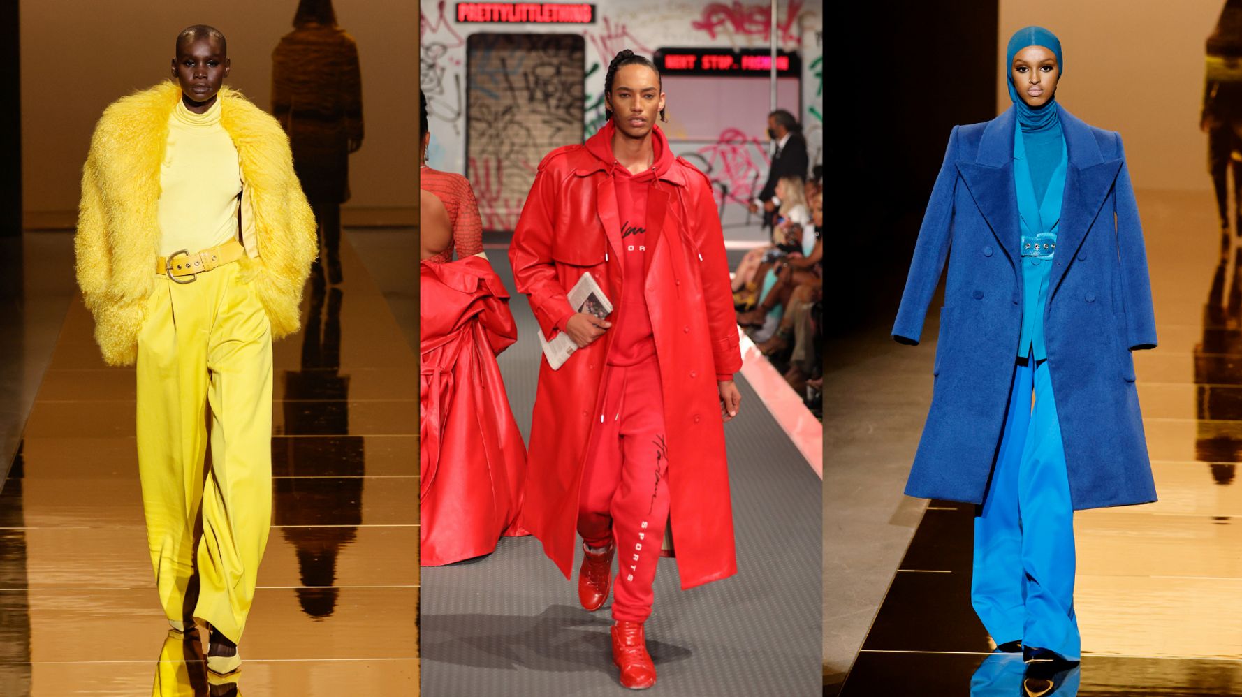 How To Get Fashion Week Trend: Monochromatic Looks In Primary Colors